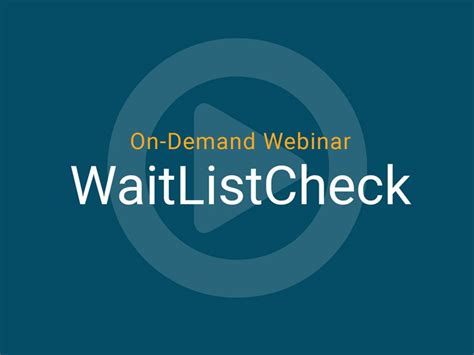 mri waitlist check